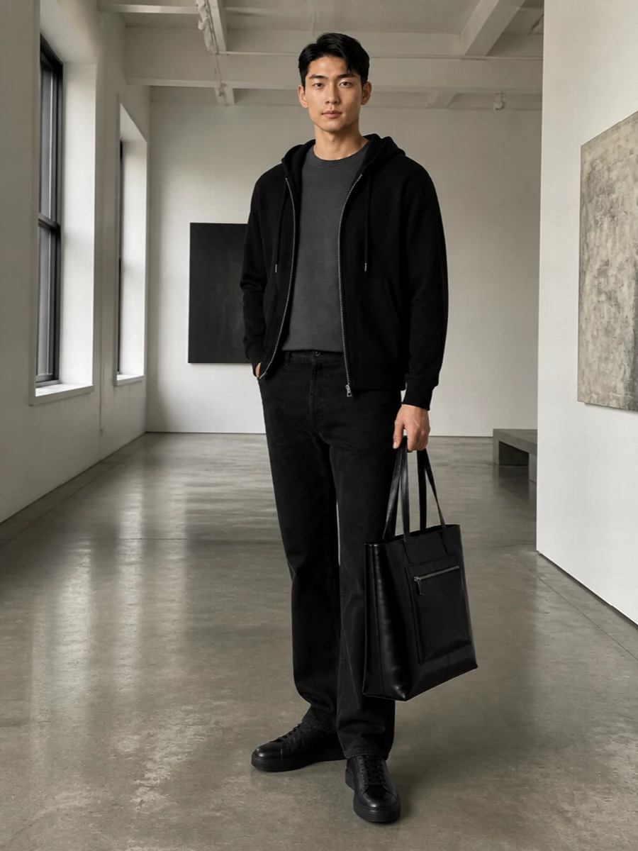 Tom ford hoodie fear of god jeans hogan sneakers