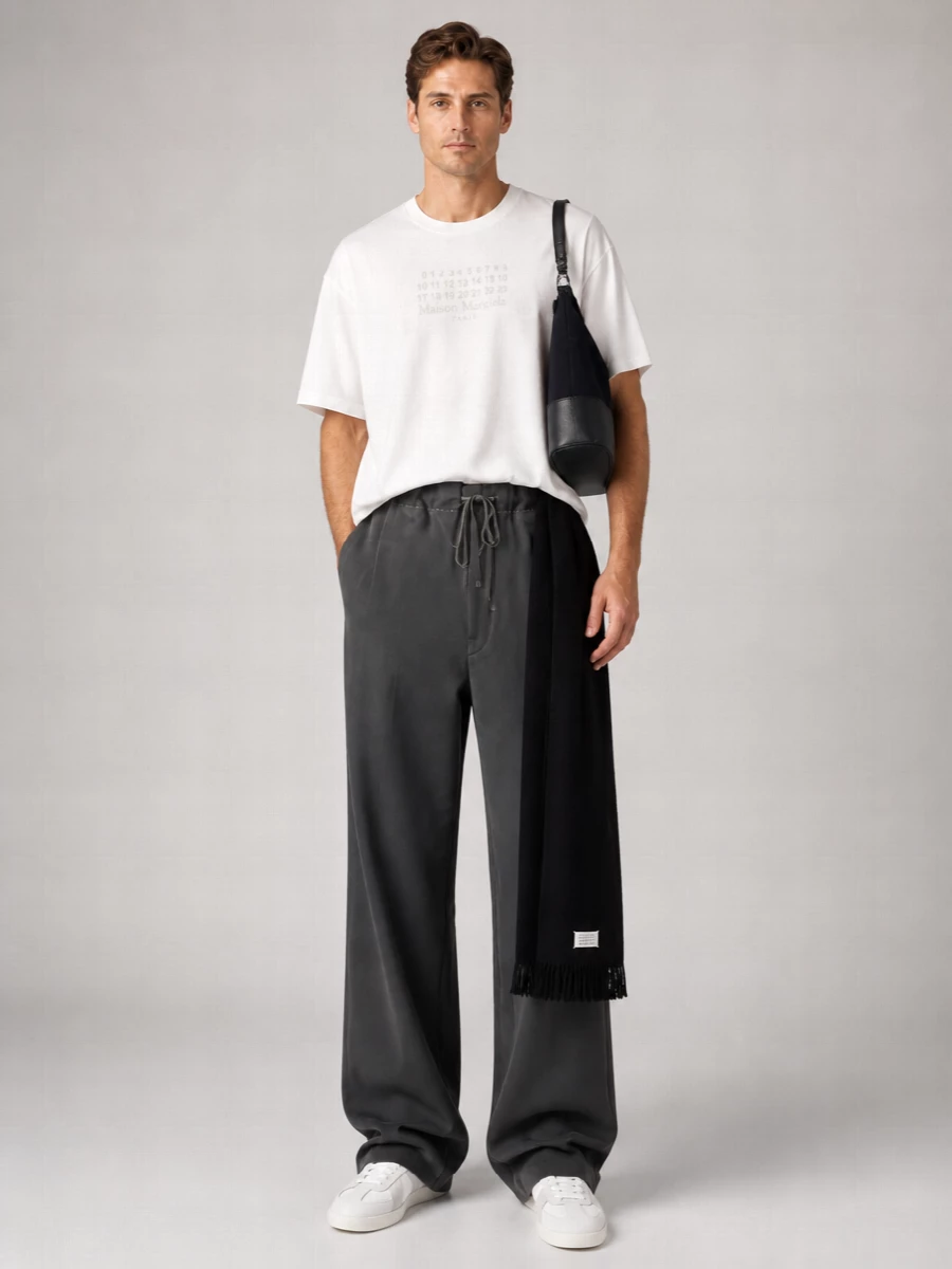 Maison Margiela Oversized Cotton Short-Sleeve T-Shirt