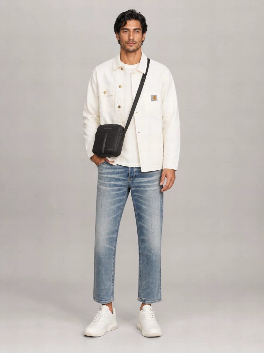 Tommy Hilfiger Leather Low-Top Sneakers