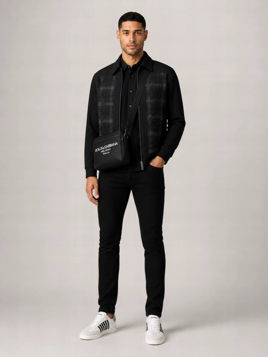 Dsquared2 Checked Single-Breasted Coat