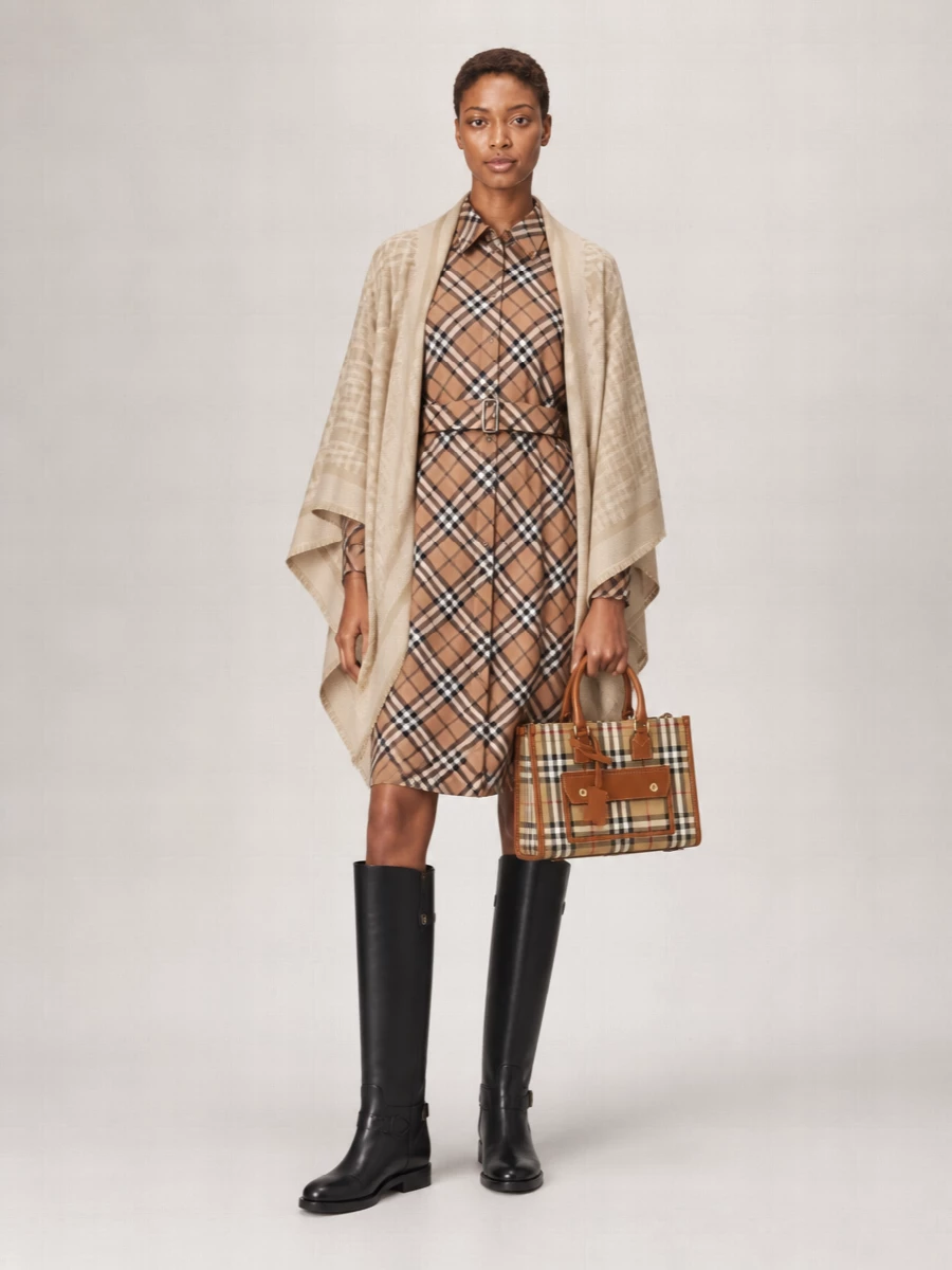Burberry Wool Cashmere Cardi Coat