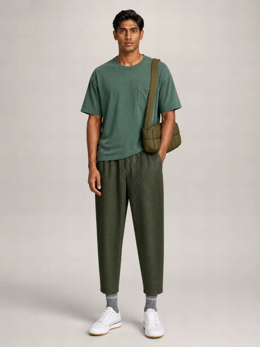 Maison Margiela Cotton Low Top Lace-Up Sneakers