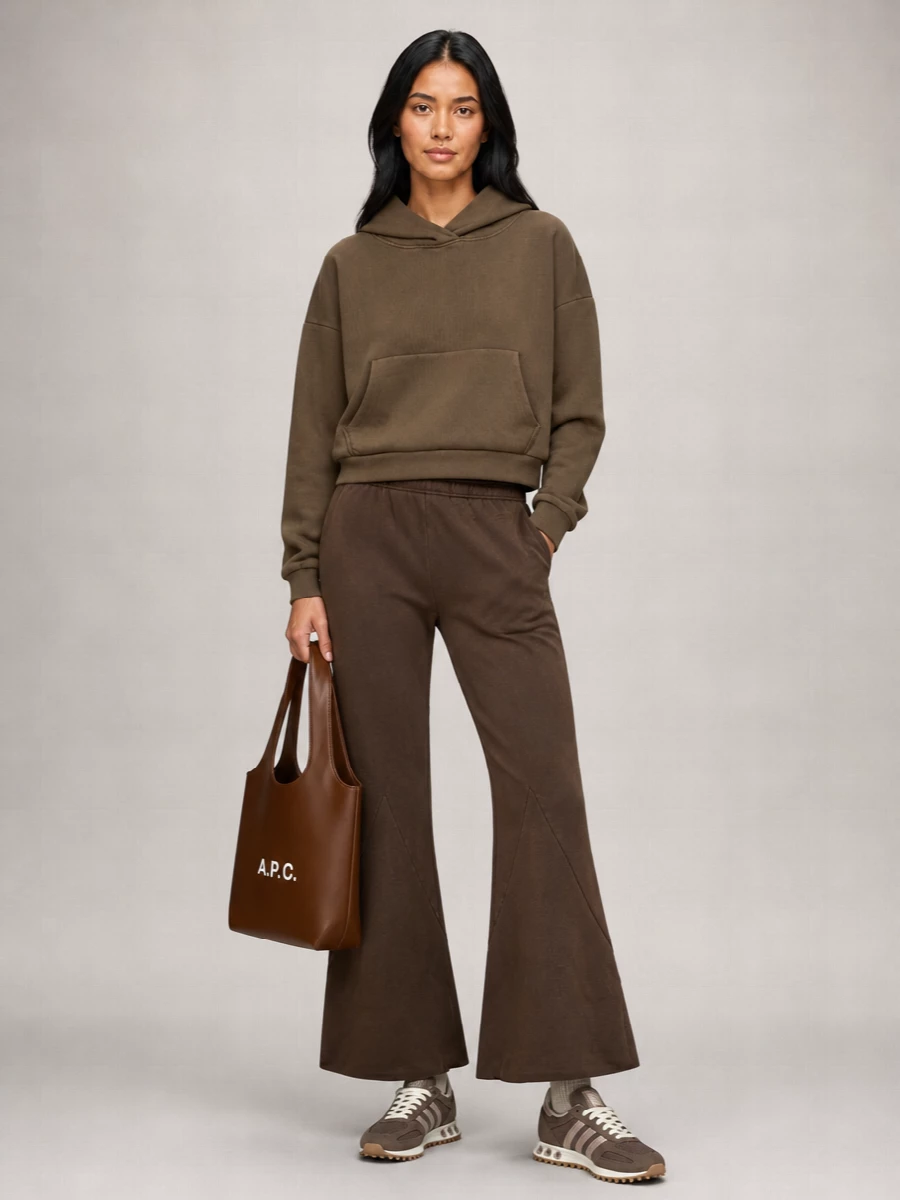 Entire Studios Organic Cotton Flared Trousers