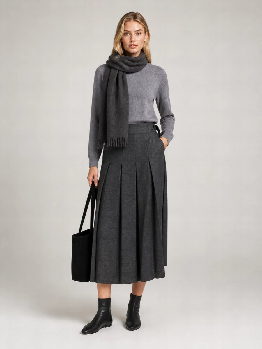 Róhe Wool Cashmere Crewneck Sweatshirt