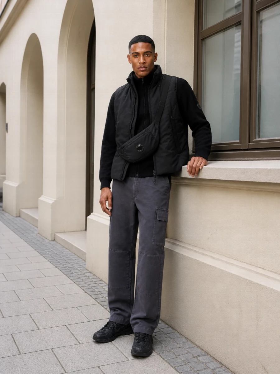 Cp company winter cargo outfit with nike