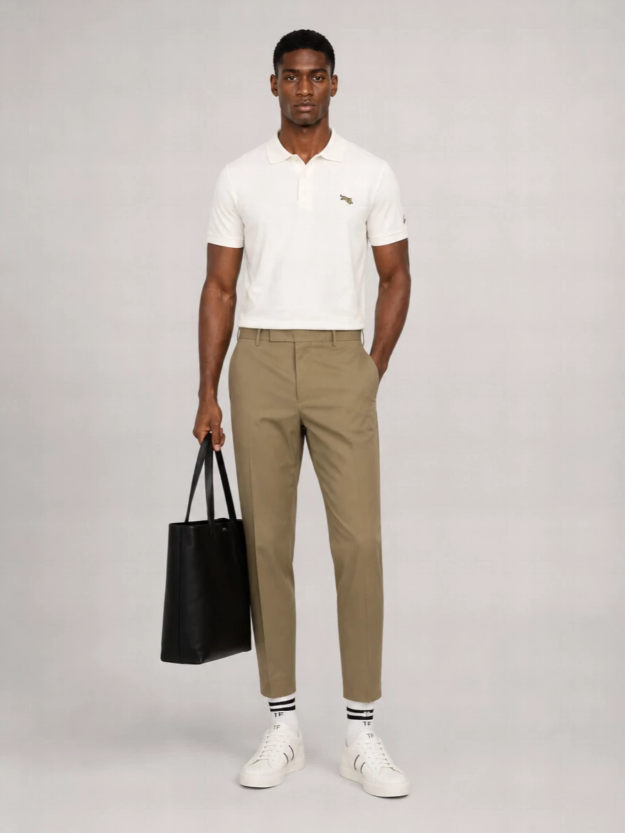 Kenzo Cotton Slim-Fit Piqué Polo Shirt