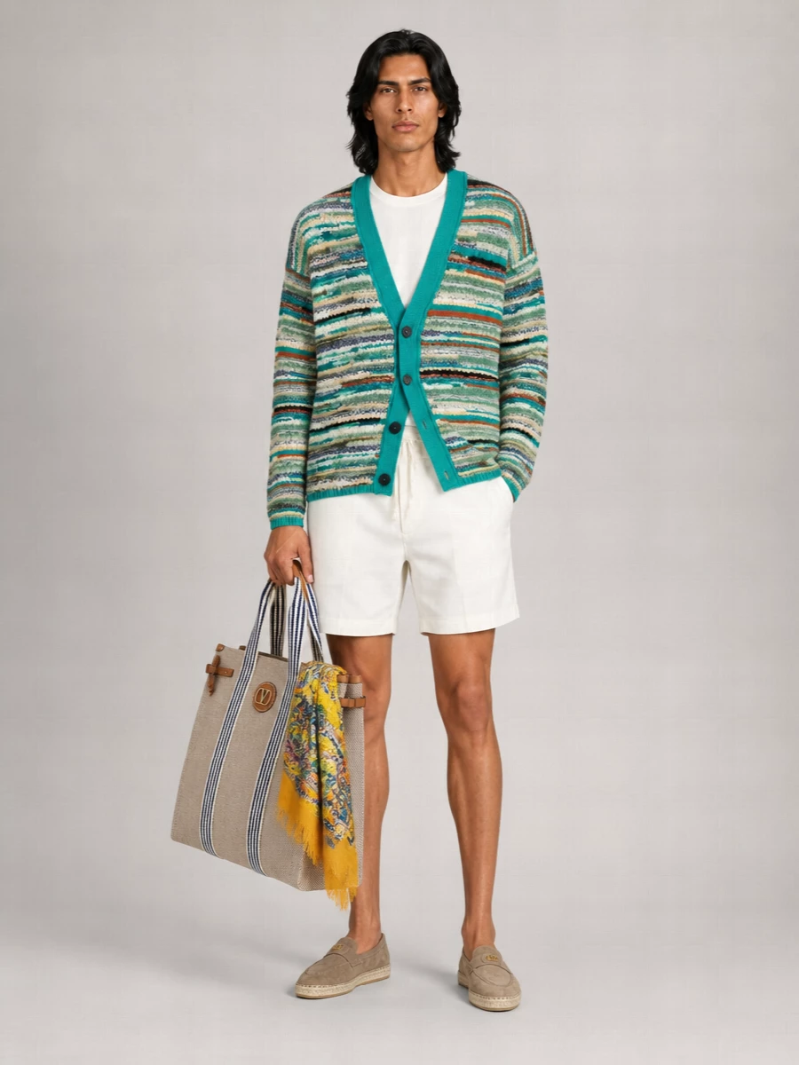Alanui Embroidered Cotton Blend Cardigan