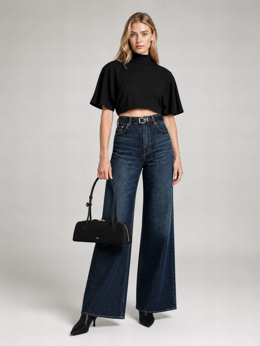 Alaïa Medium Nubuck Shoulder Bag With Top Handle