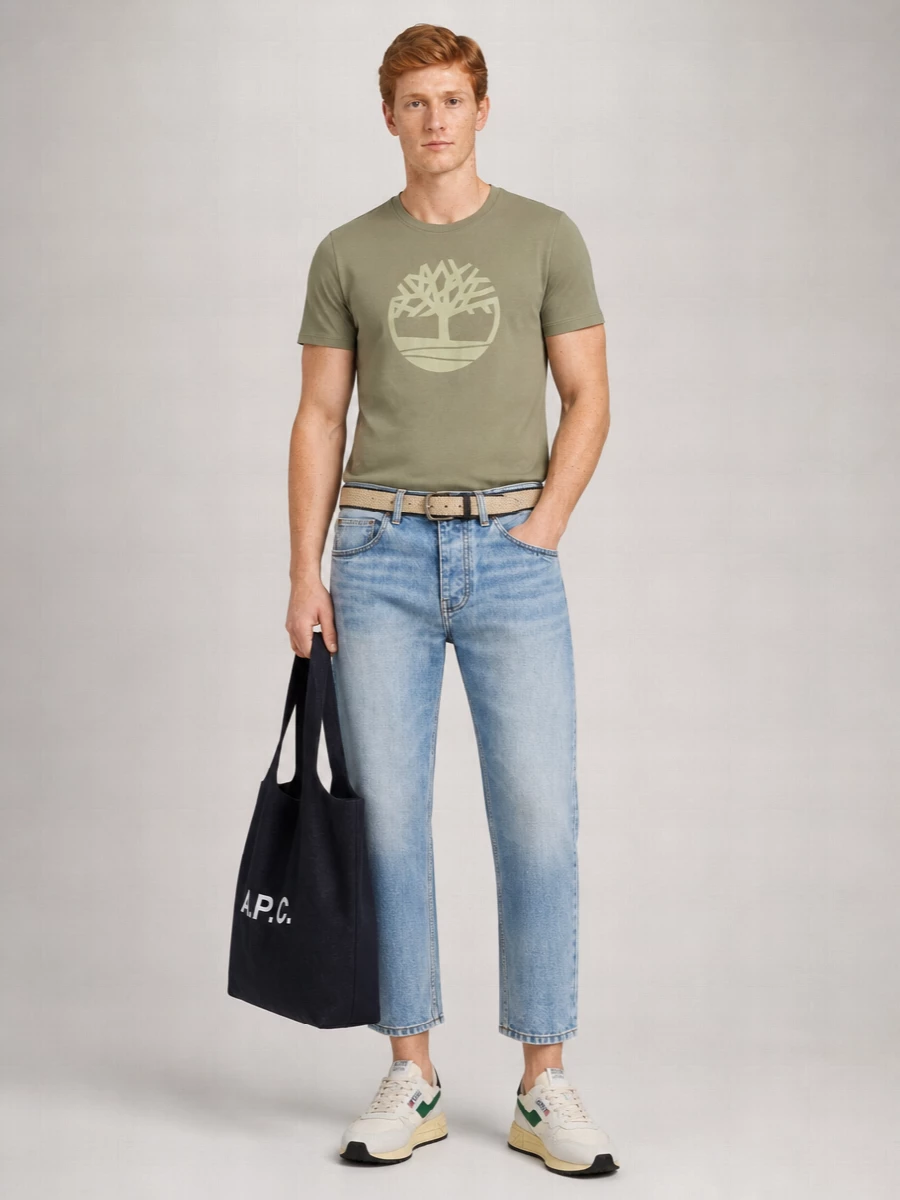 Timberland Cotton Short-Sleeve T-Shirt