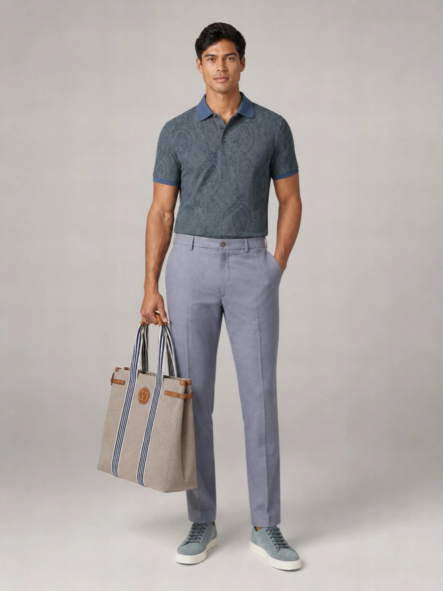 Etro Cotton Regular-Fit Polo Shirt