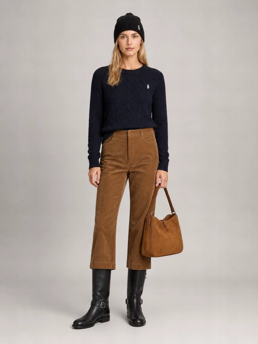 Pinko Leather Knee-High Boots