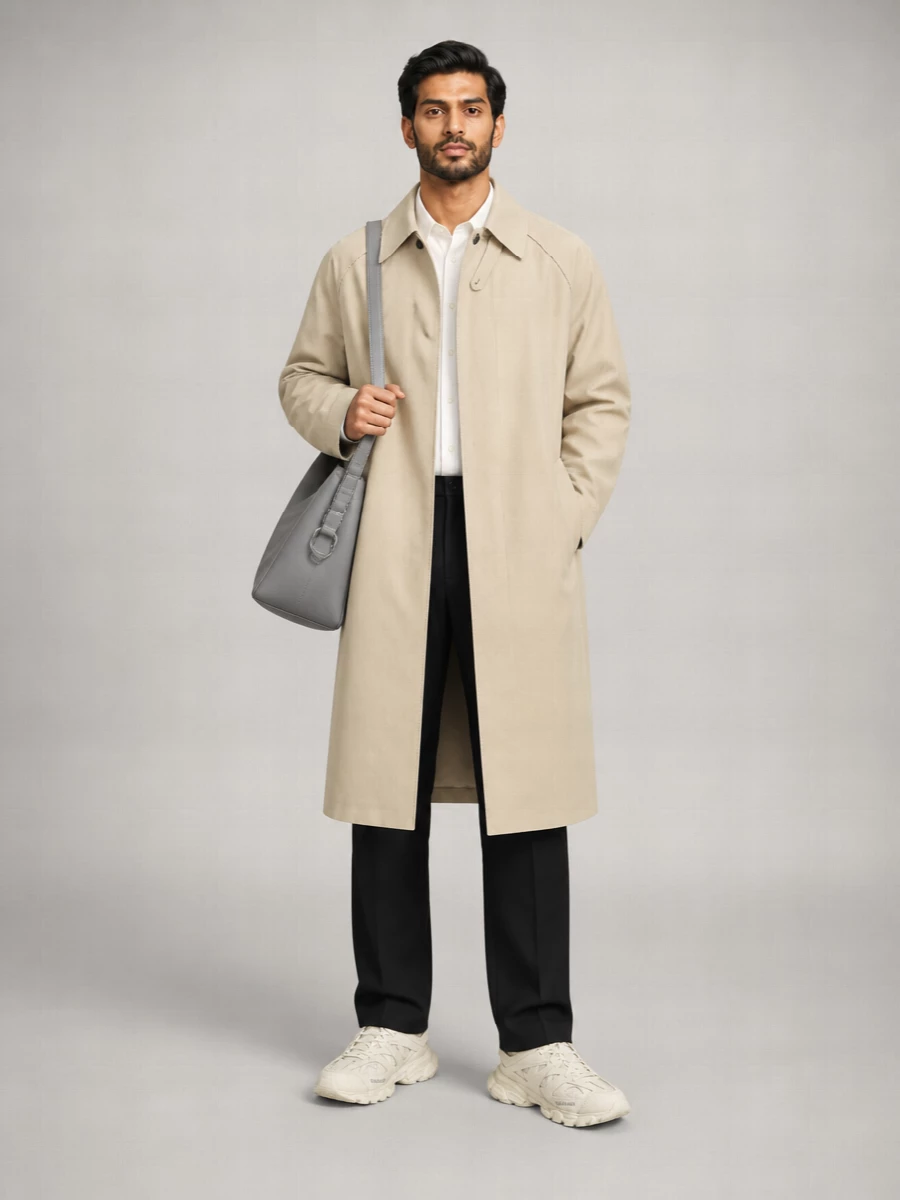 Balenciaga Cotton Trench Coat
