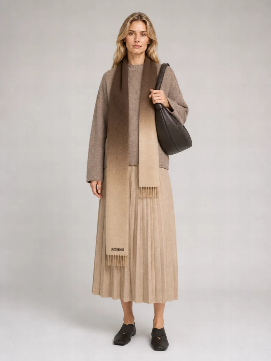 Lisa Yang Cashmere Ribbed Crew-Neck Oversized Jumper