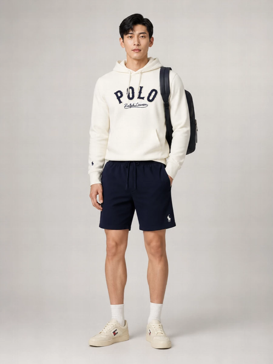Tommy Hilfiger Leather Lace-Up Sneakers
