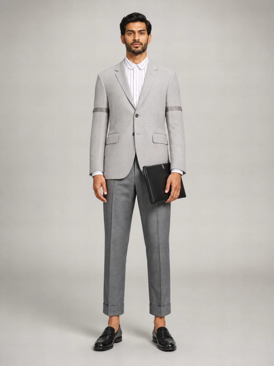 Thom Browne Corduroy Single-Breasted Jacket