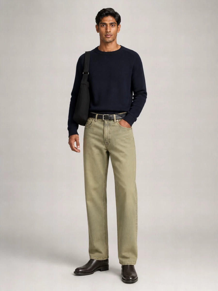 Our Legacy Denim Straight-Leg Jeans