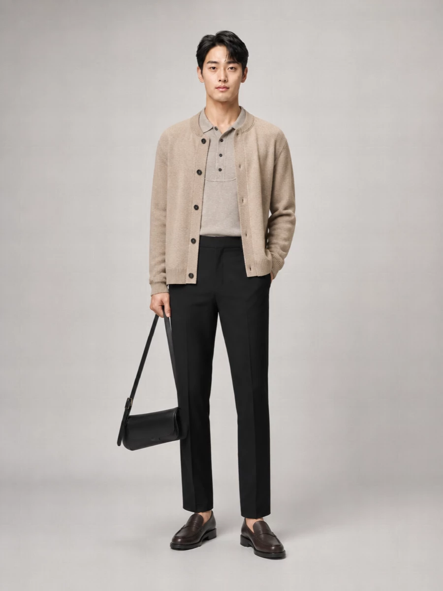 Jacquemus Merino Wool Relaxed-Fit Cardigan