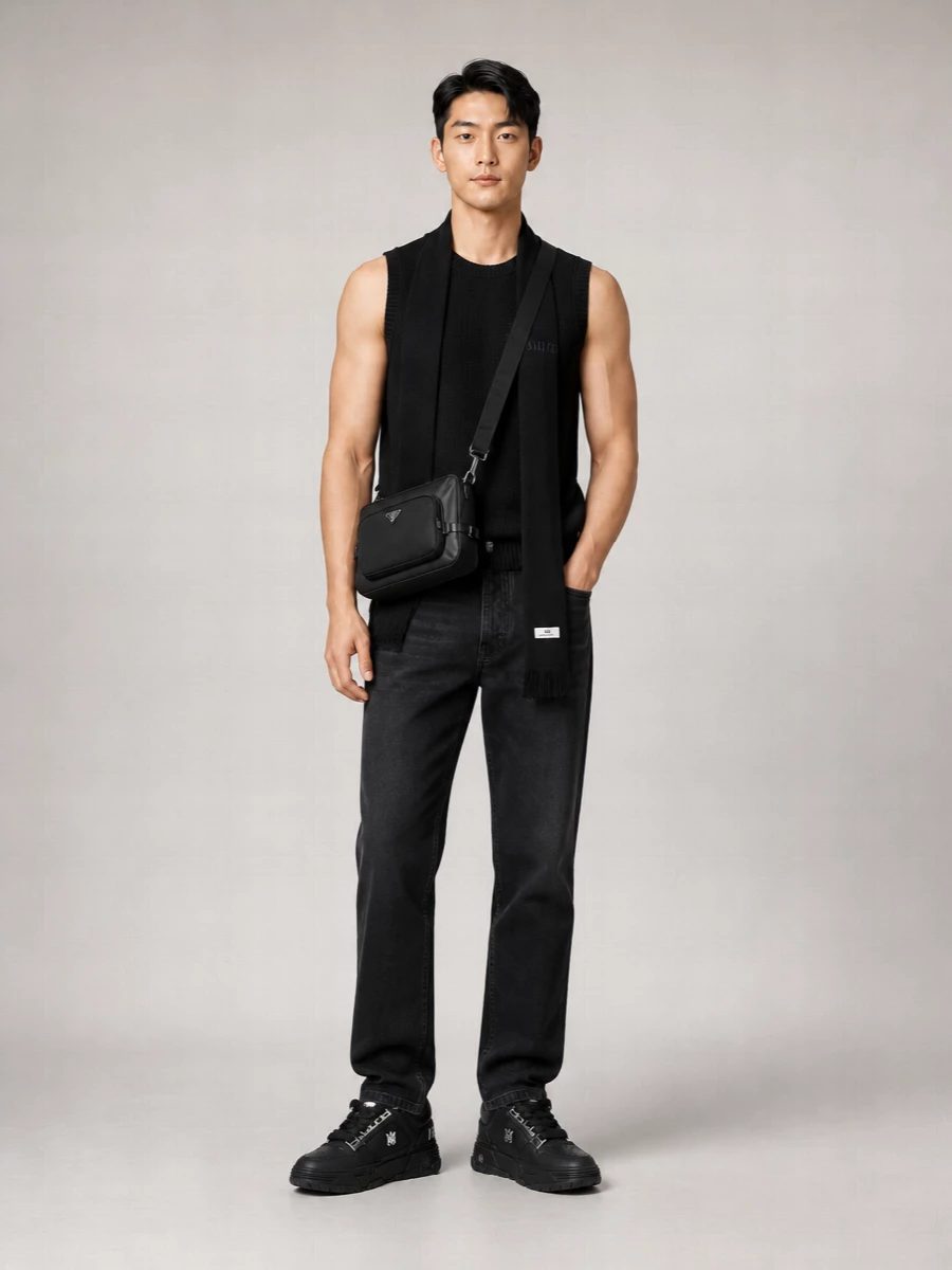 Amiri Mesh Knit Tank Top