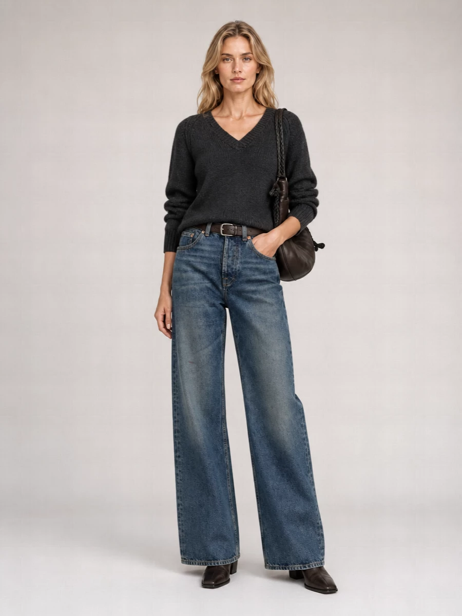 Our Legacy denim straight-leg jeans