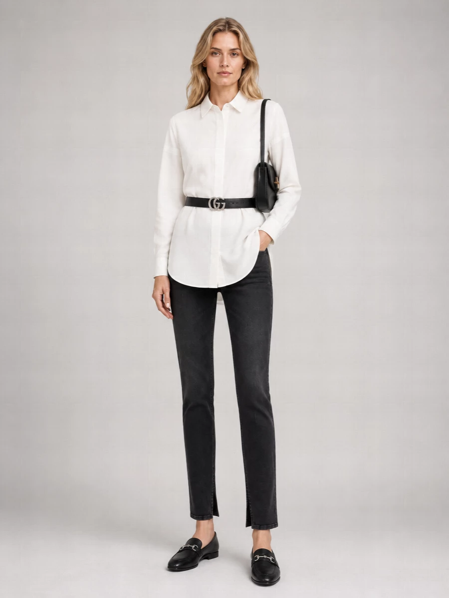 Gucci Denim Skinny Trousers