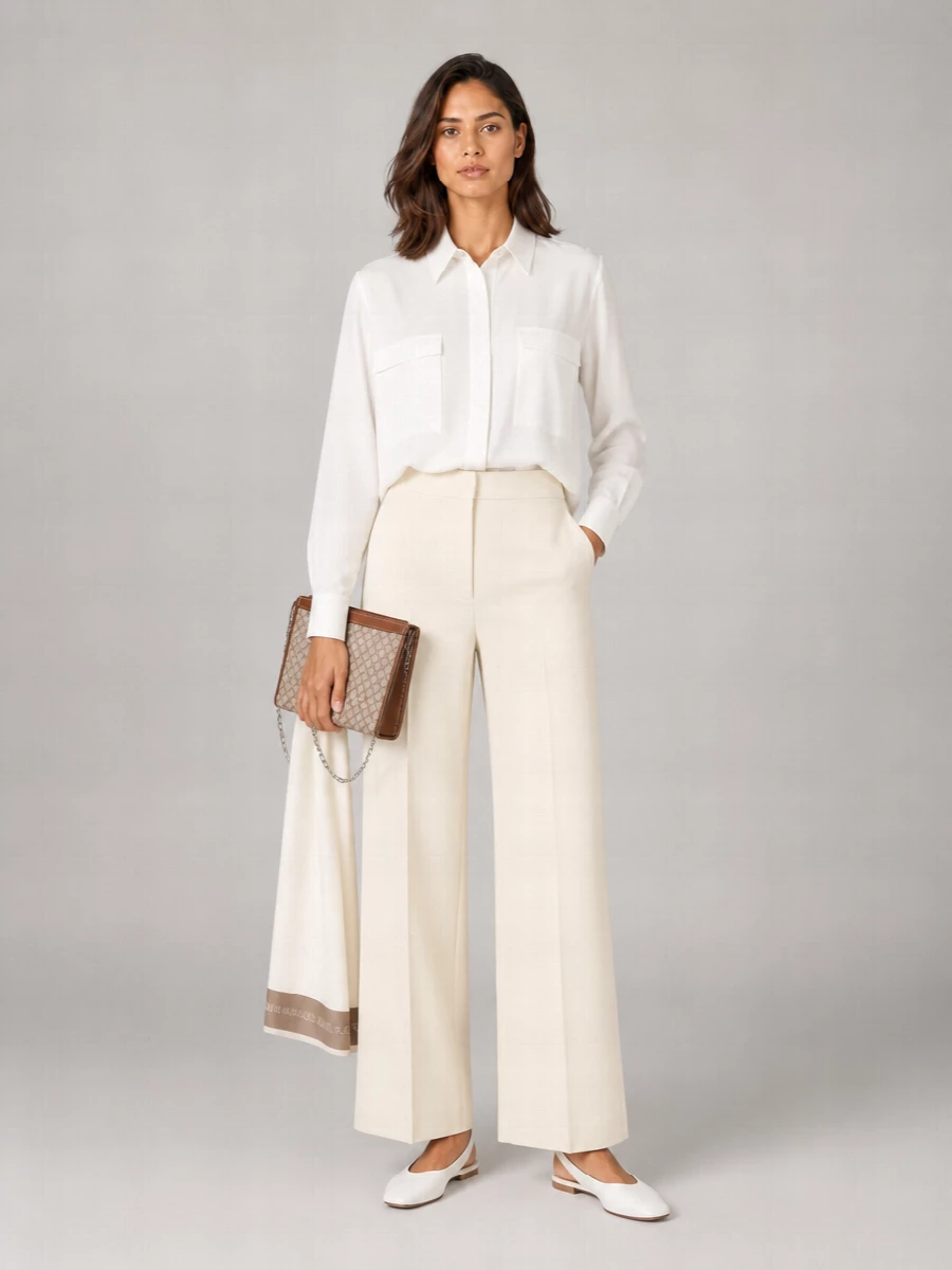 Max Mara Cotton Poplin Shirt