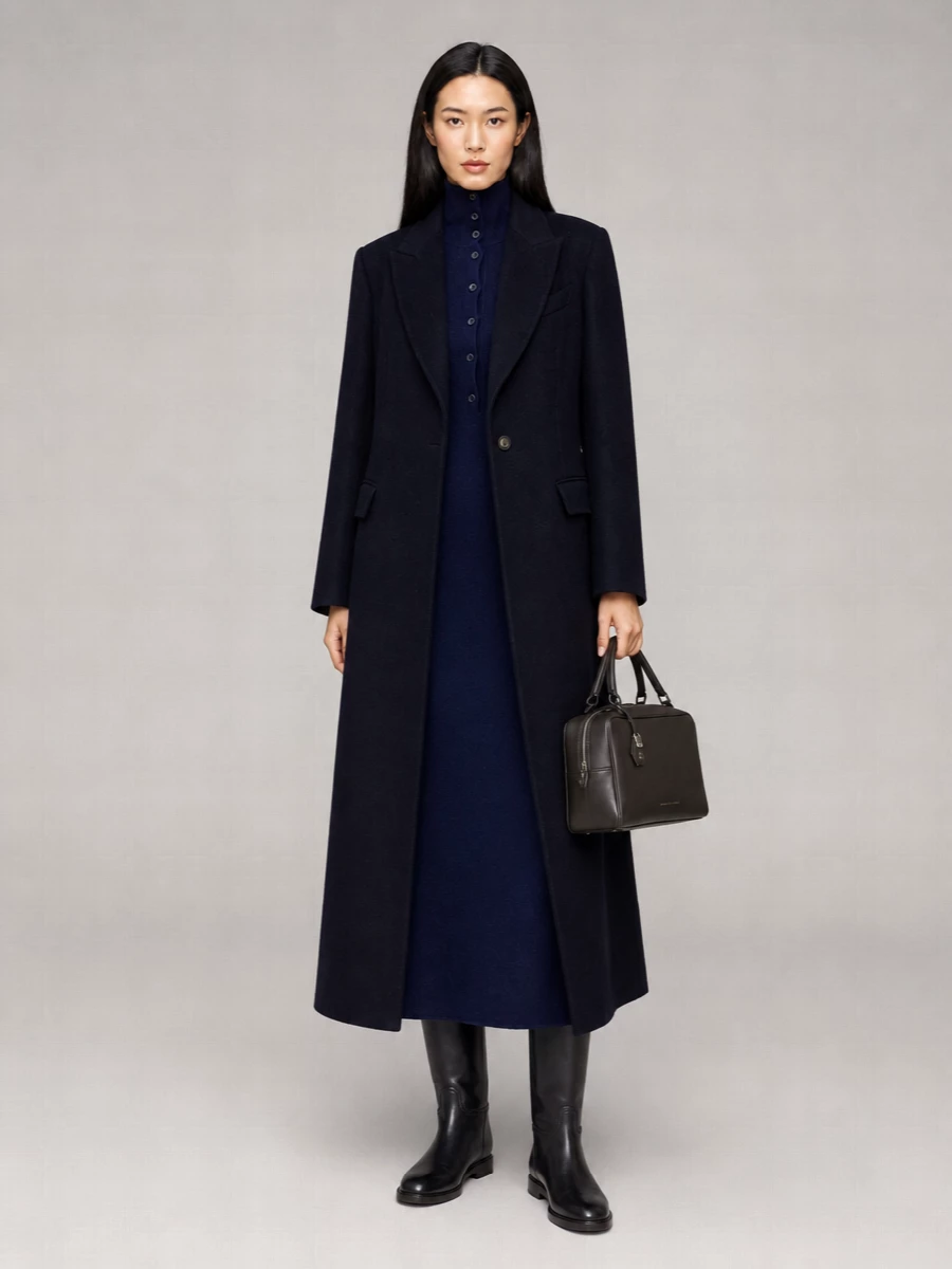 Brunello Cucinelli Wool Double-Breasted Coat