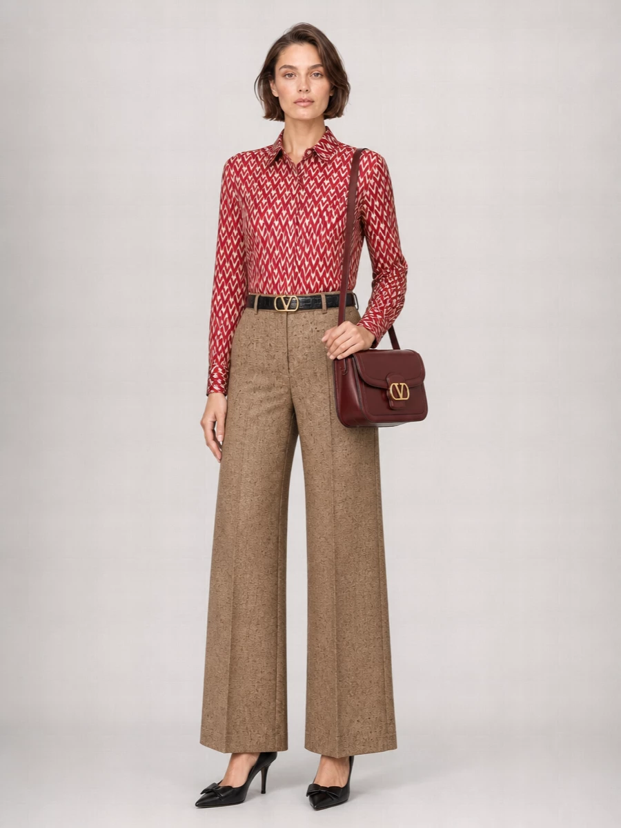 Valentino Garavani Leather Shoulder Bag