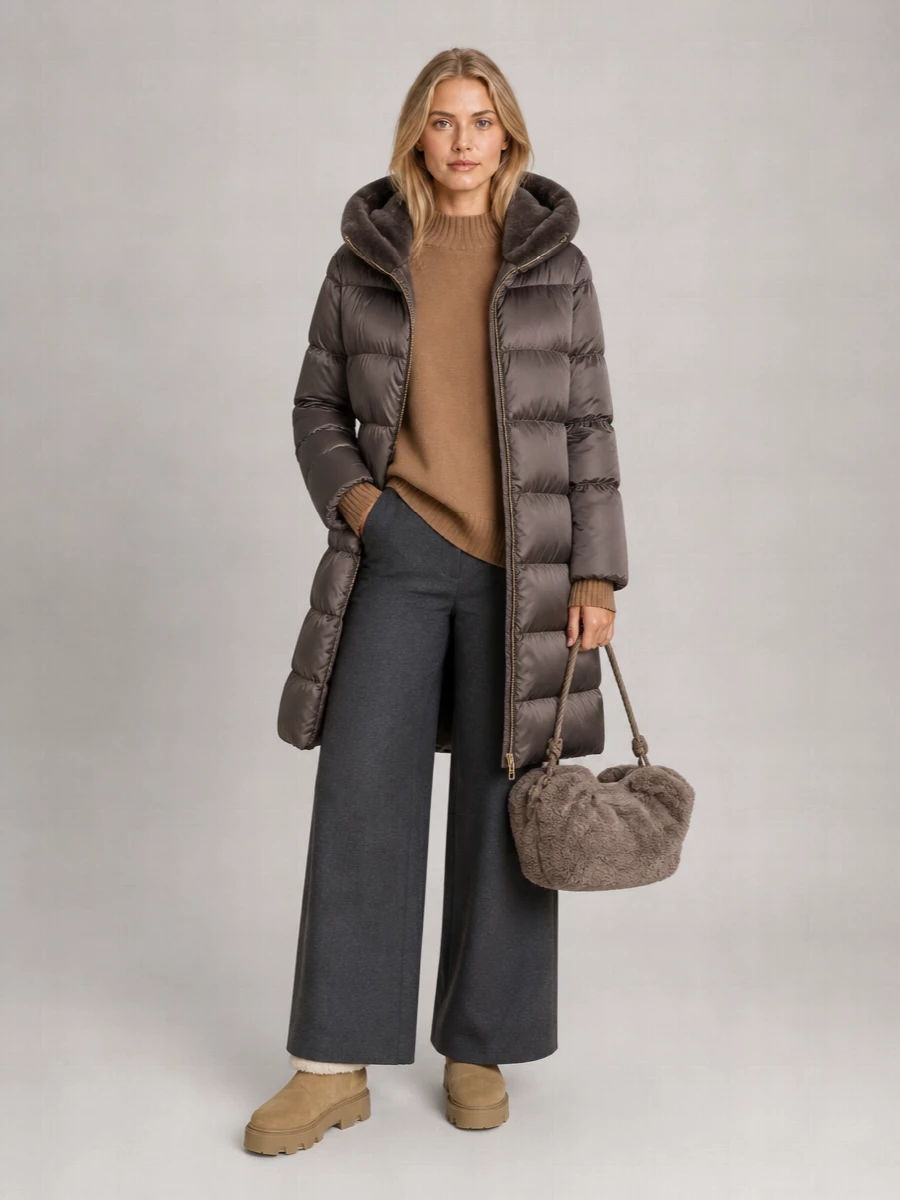 Herno Down Quilted Hooded Puffer Jacket