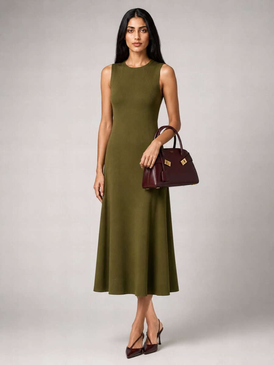 Ferragamo The Hug Bag Medium Leather Shoulder Bag