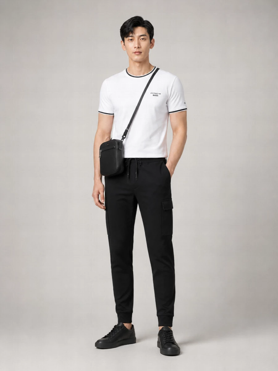 Boss Cotton Short-Sleeve T-Shirt
