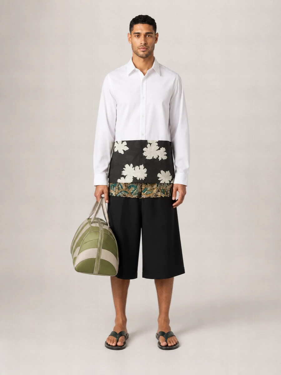 Dries Van Noten Leather Sandals