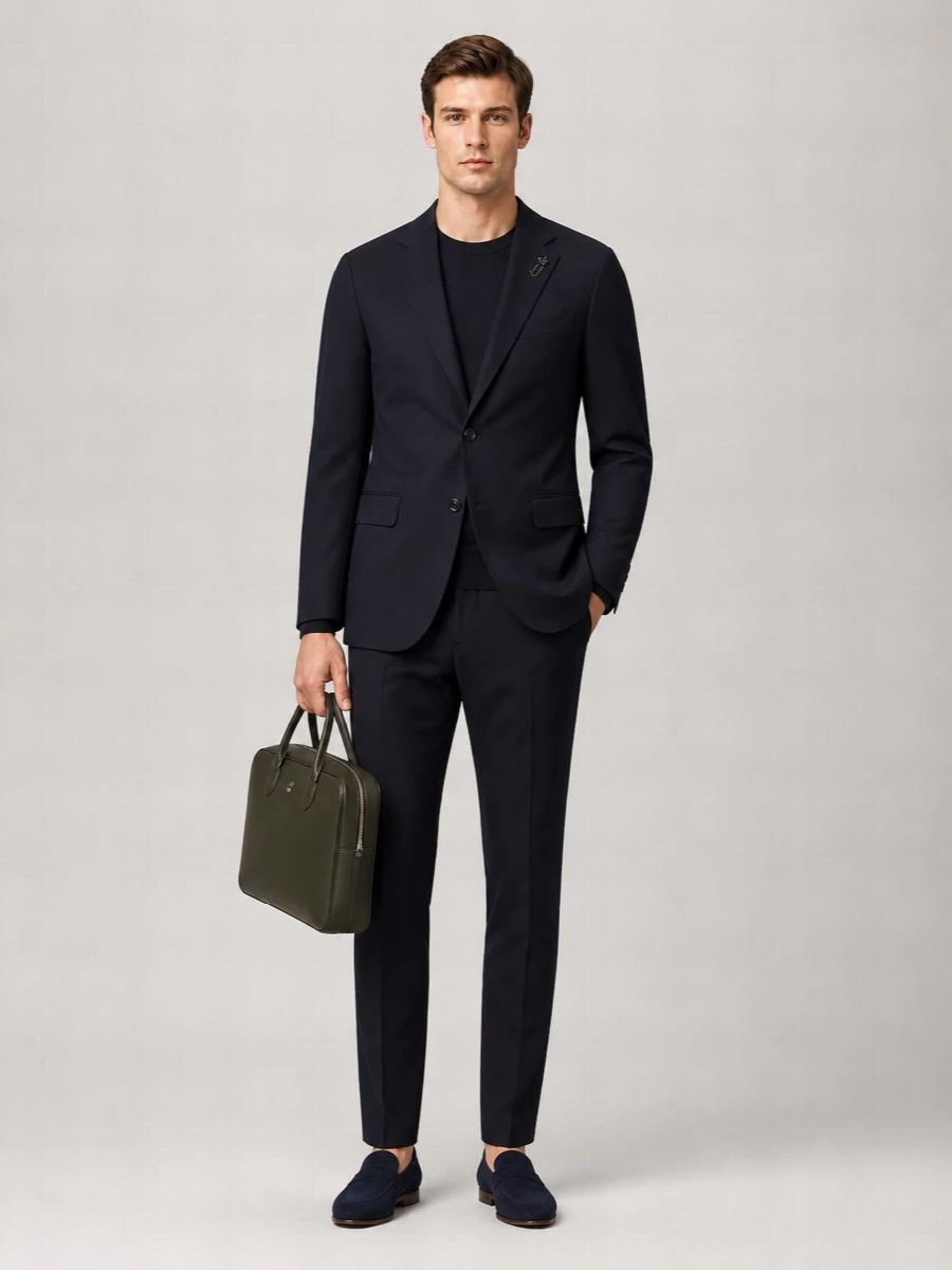 Lardini Knitted Cotton Blazer