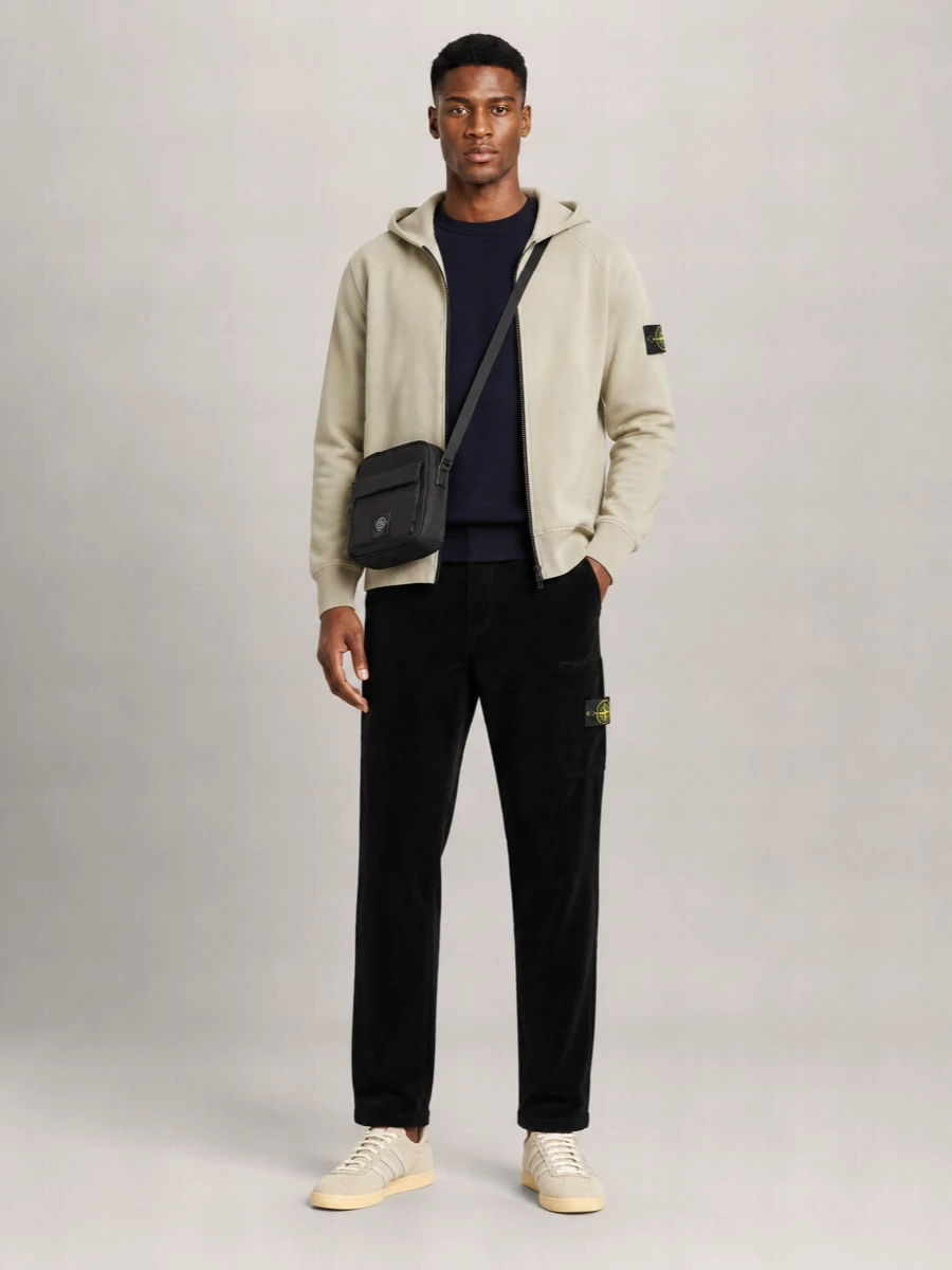 Stone Island Wool Hooded Jacket