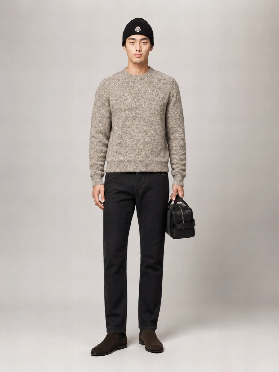 Fendi Suede Chelsea Ankle Boots