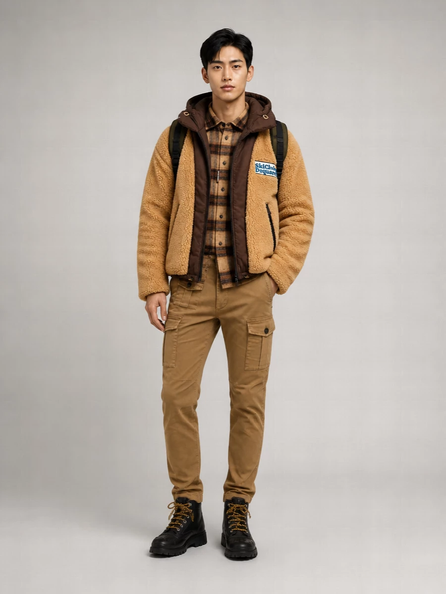 Dsquared2 reversible padded coat