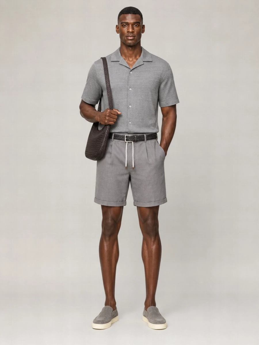 Brunello Cucinelli Cotton Bowling Shirt