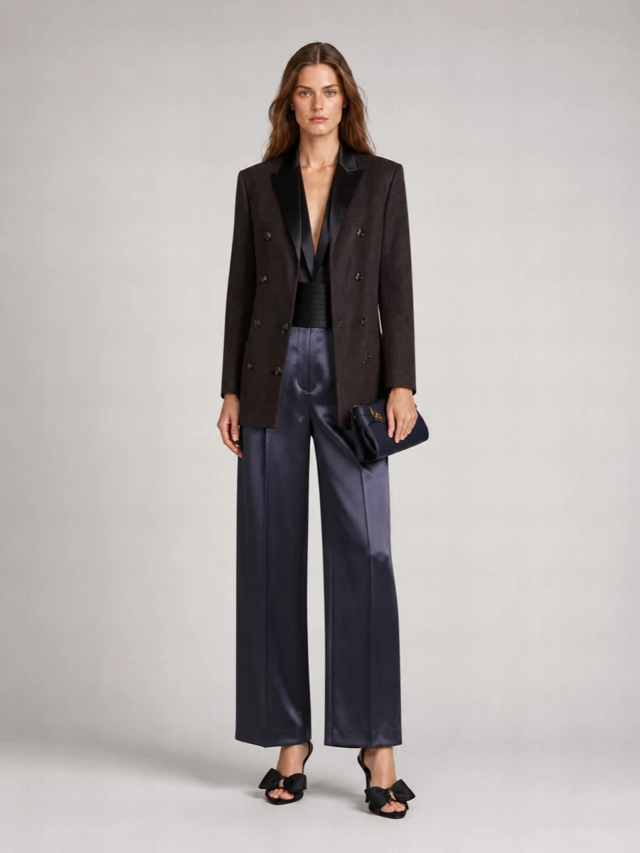 Alberta Ferretti Wide-Leg Trousers