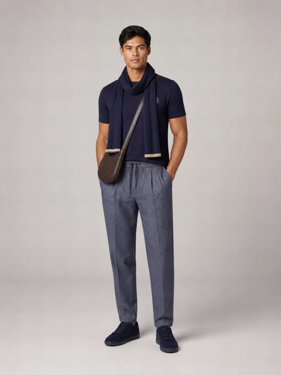 Brunello Cucinelli Crew Neck T-Shirt With Short Sleeves
