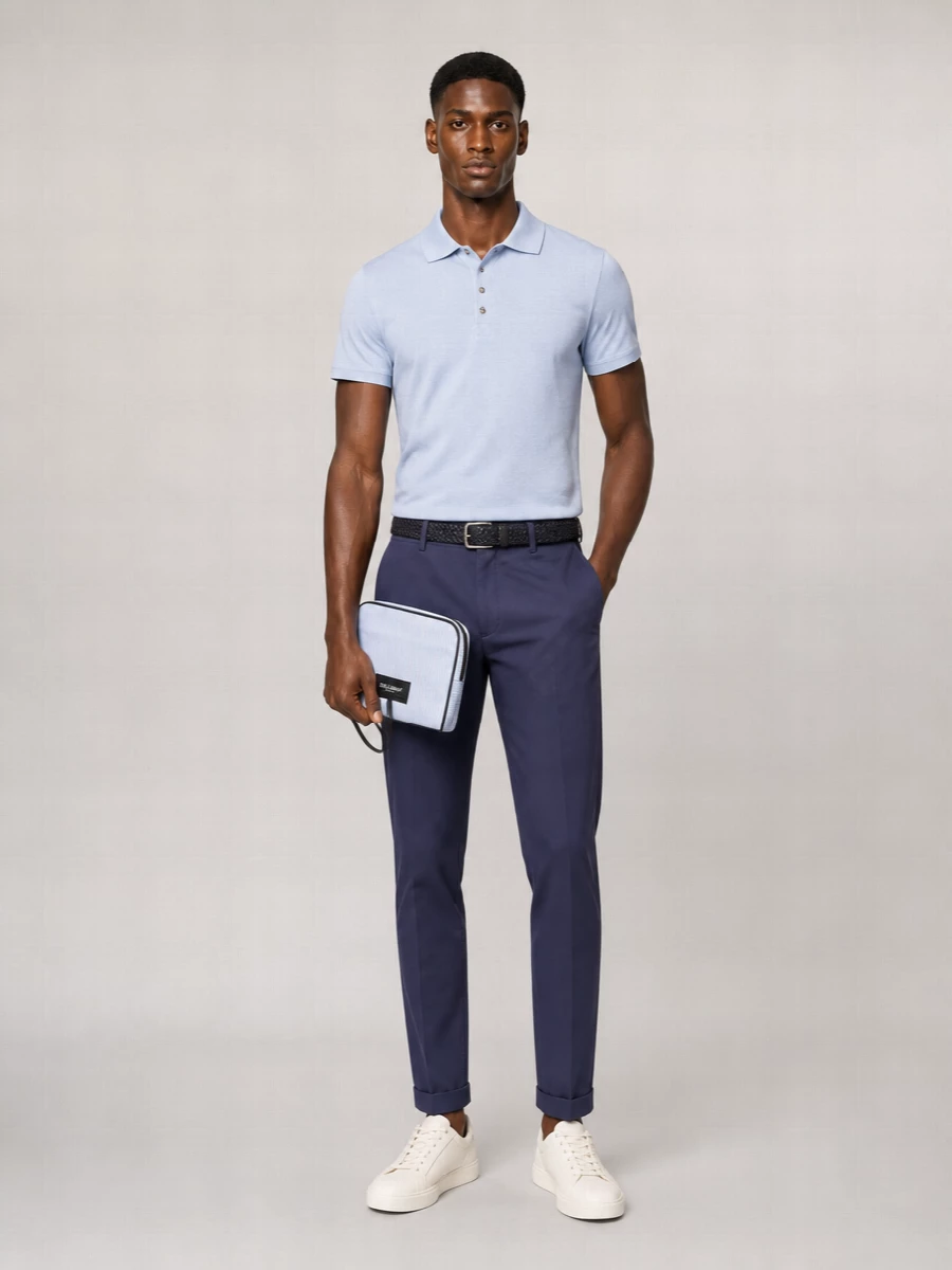 Paul Smith Linen Polo Shirt