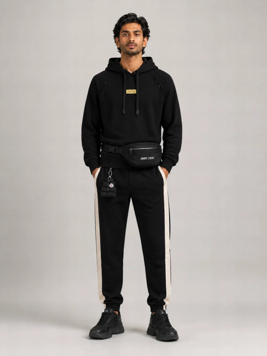 Moncler Down Gilet-Shaped Key Ring