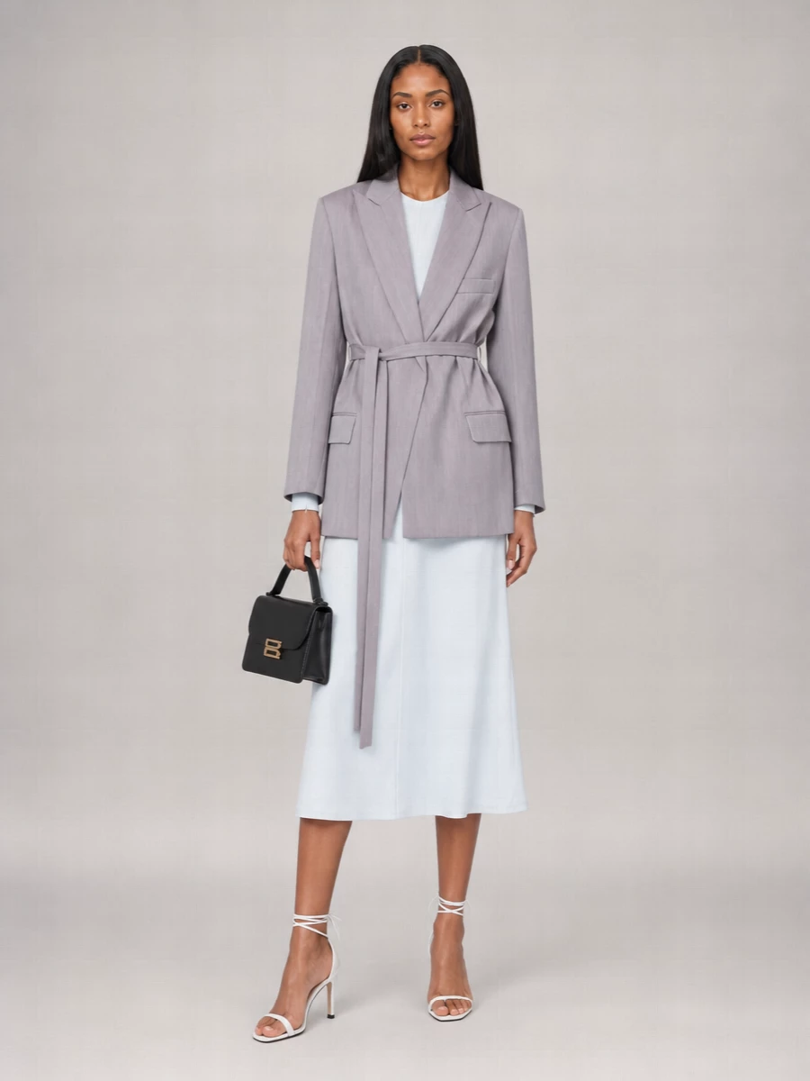 Victoria Beckham Dorian Small Leather Shoulder Bag