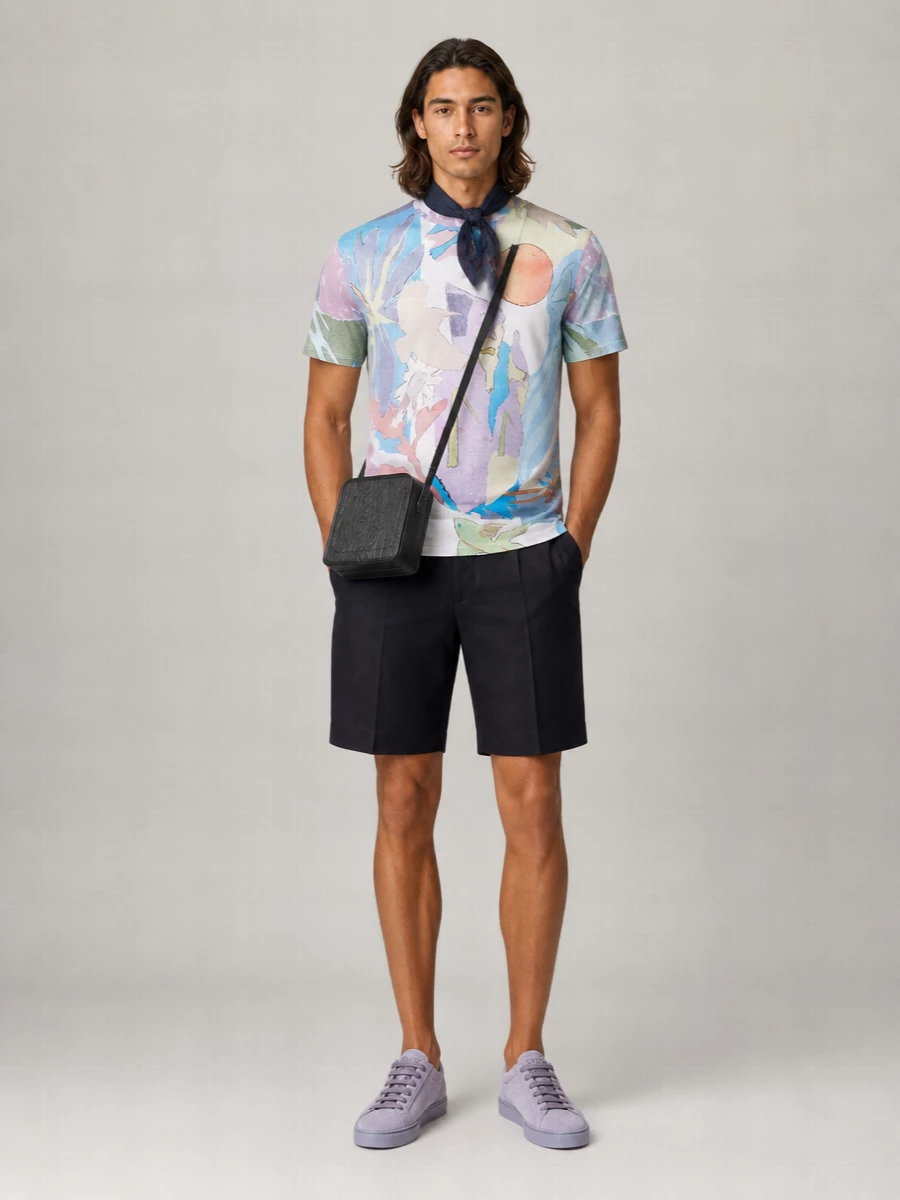 Paul Smith Collage Print T-Shirt
