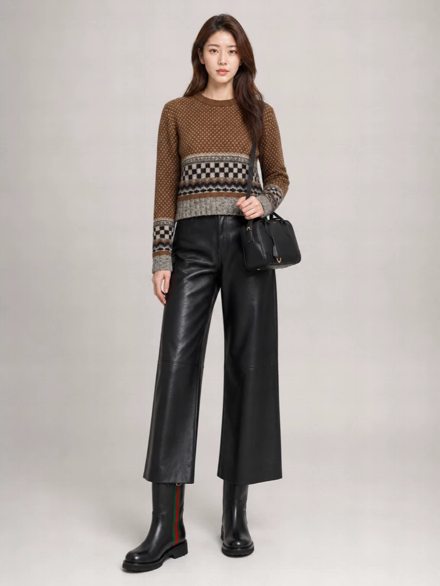 Gucci Leather Ankle Boots