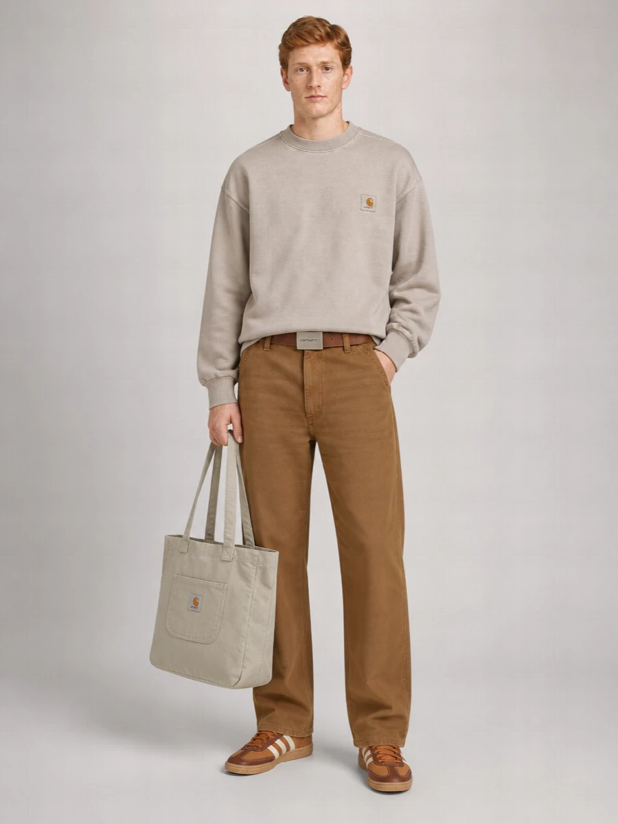 Carhartt Wip Canvas Single Knee Pants