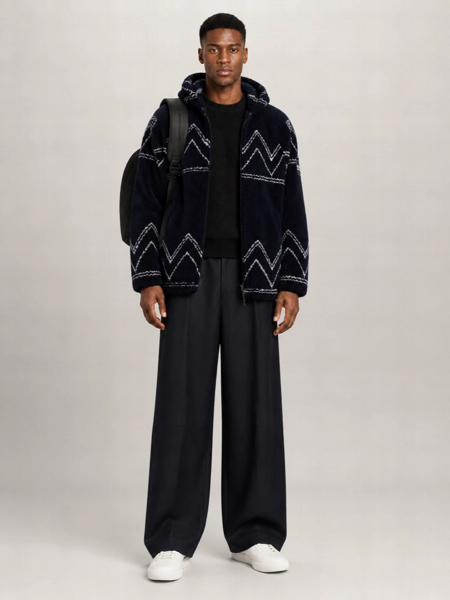 Giorgio Armani Embroidered Padded Jacket