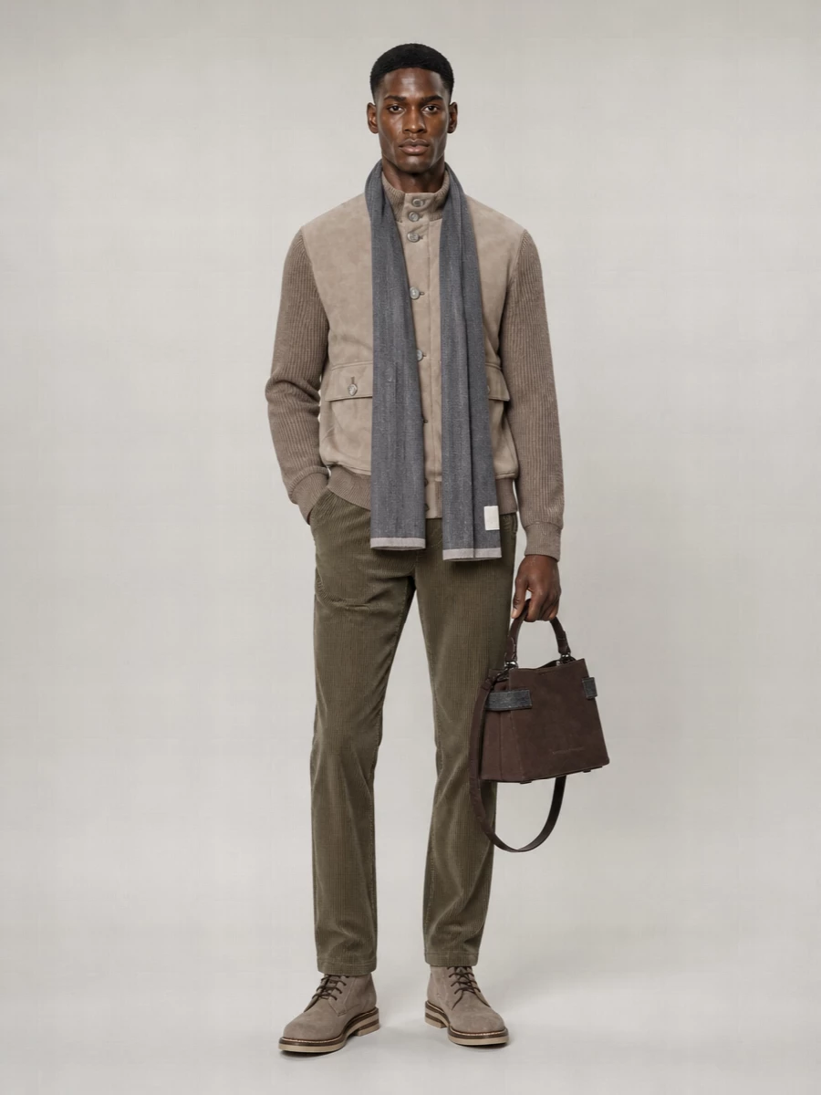 Brunello Cucinelli Suede Leather Boots
