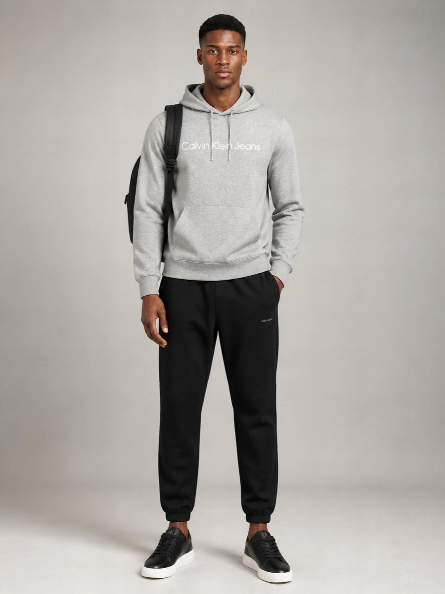 Calvin Klein Cotton Hooded Sweatshirt