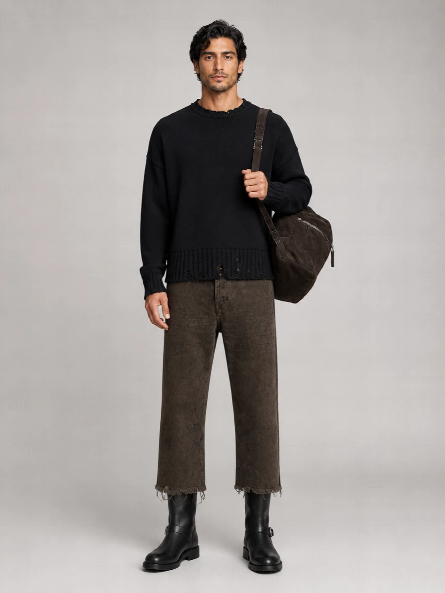 Giorgio Brato Leather Backpack