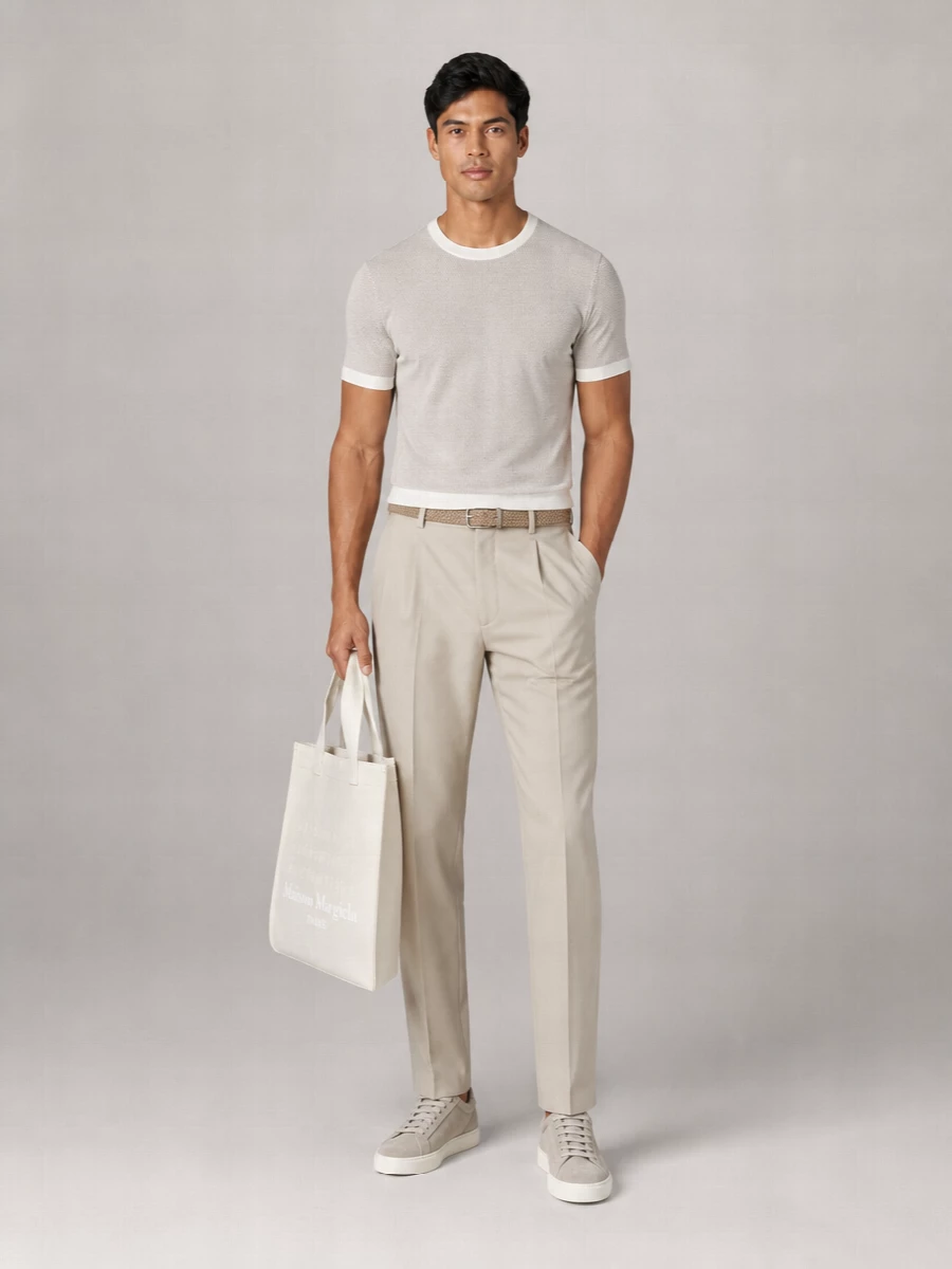Boss Silk Crew Neck Short Sleeve T-Shirt