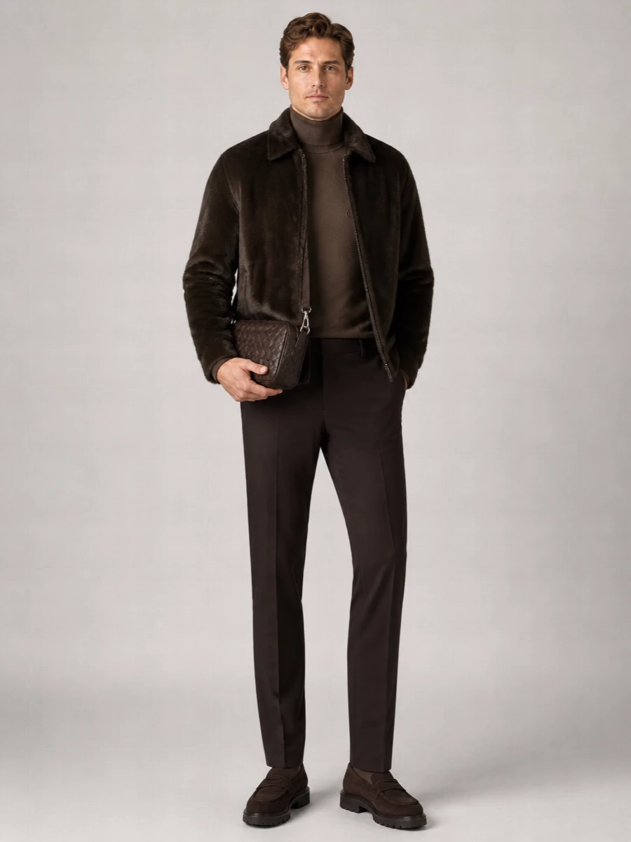 Giorgio Brato Leather Padded Jacket